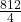 \frac{8 × 12}{4}